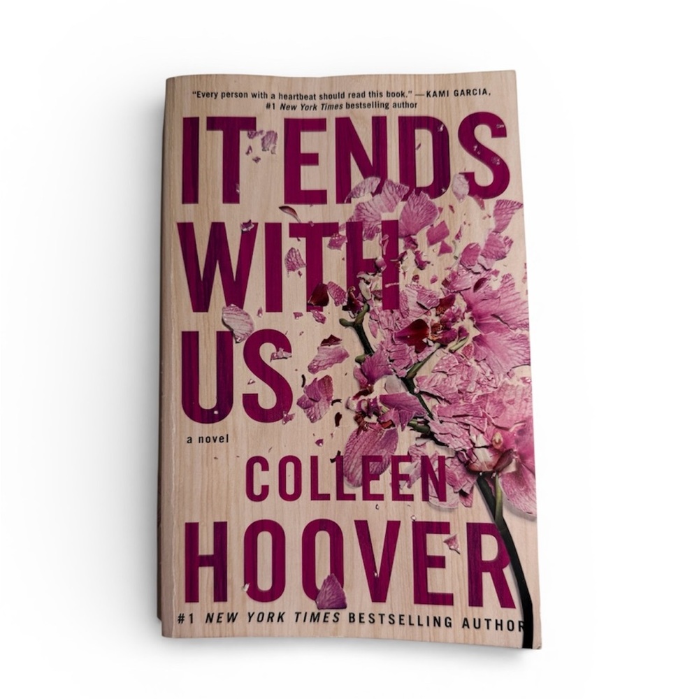 It Ends With Us by Collen Hoover - Paperback Book - Good Condition